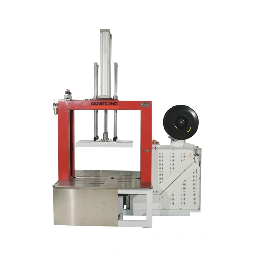 Automatic Baling Press Machine with Auto Tying | PP Woven Sack & FIBC Bale Press